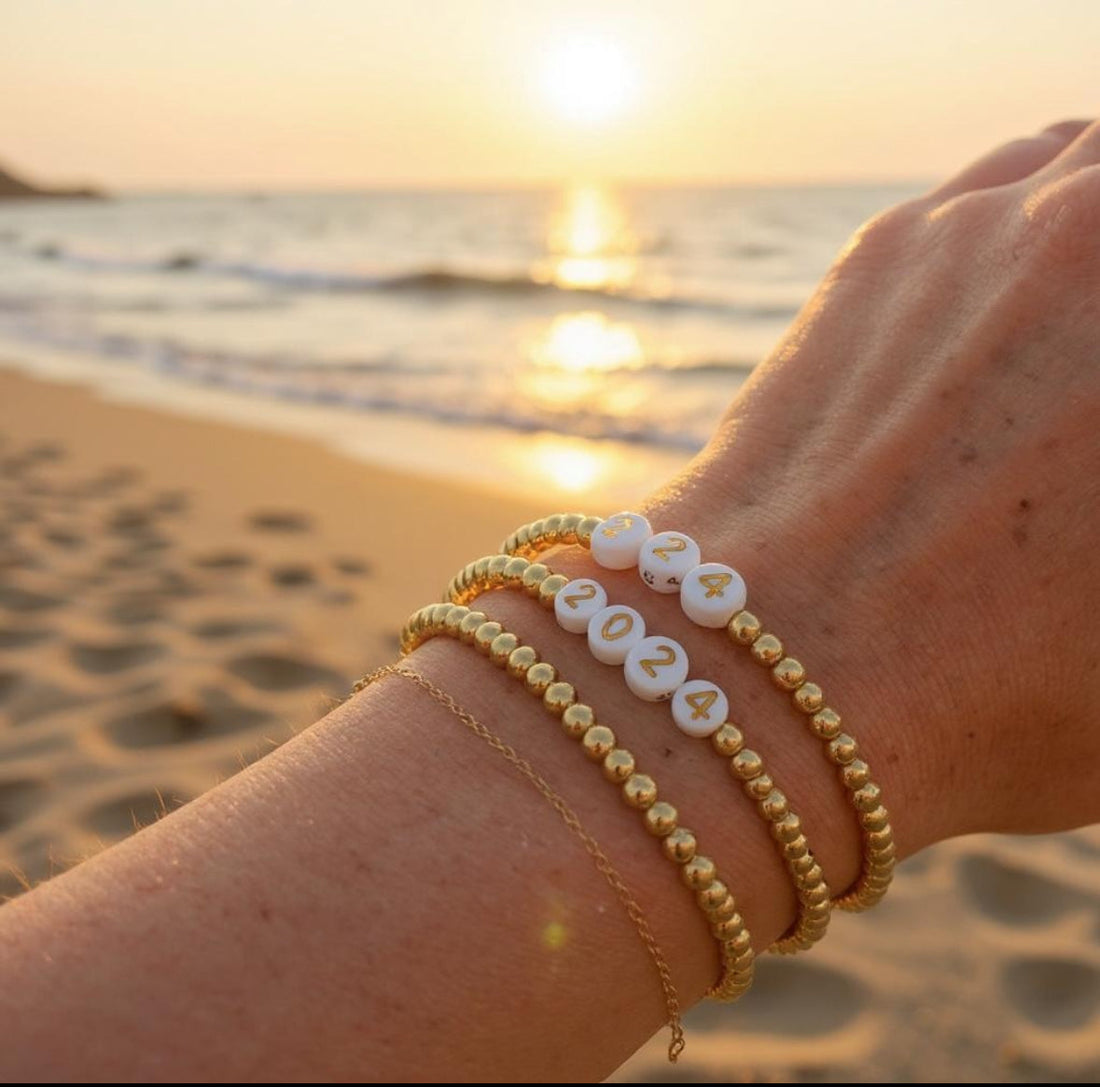 Forever by Number Beaded Bracelet