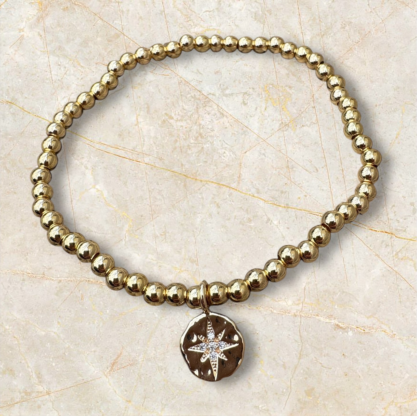 Celestial Glow Star Beaded Bracelet