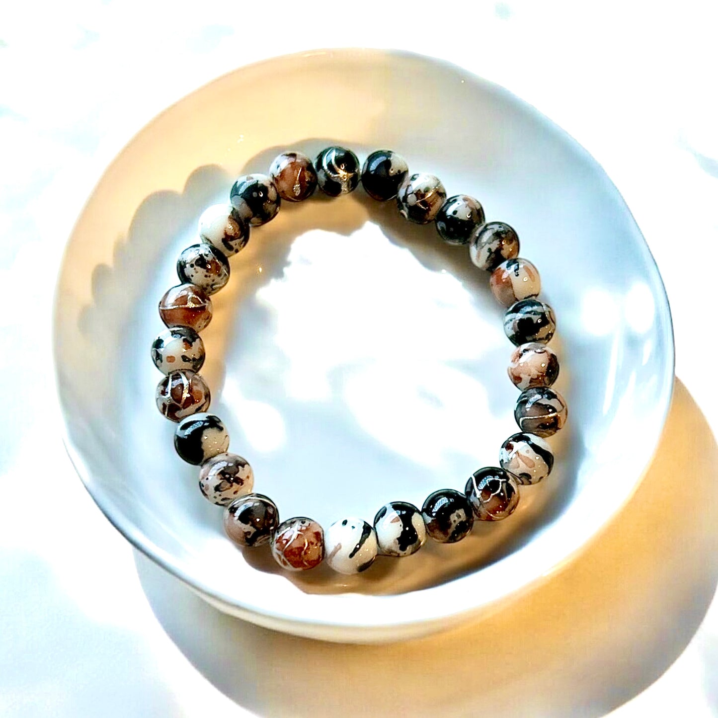 Marble Bead Bracelet