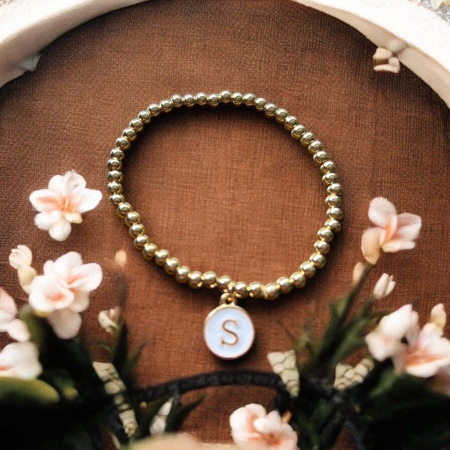 Initial Charm Bracelet
