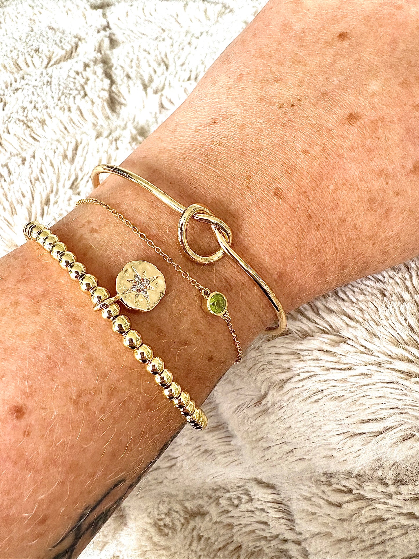 Entwined Knot Bangle