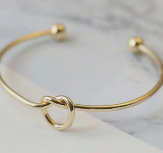 Entwined Knot Bangle