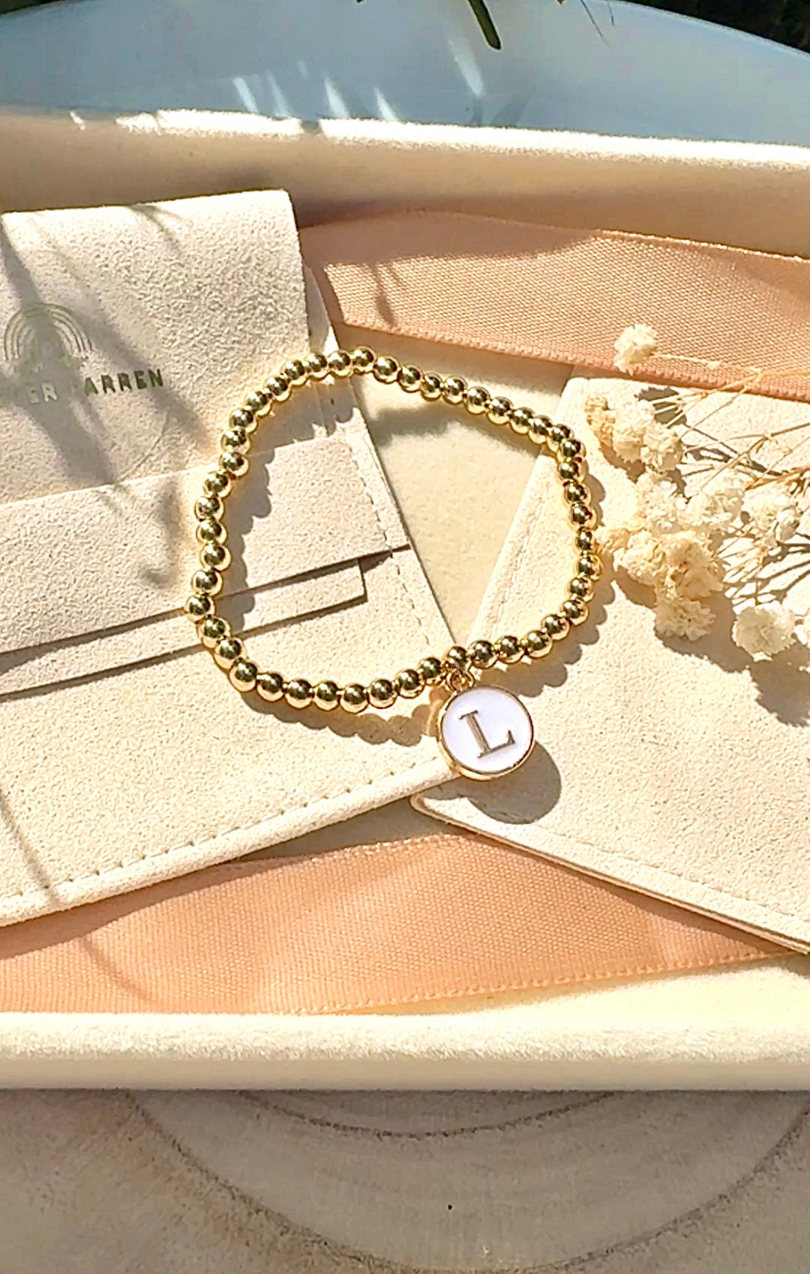 Initial Charm Bracelet