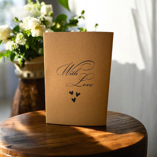 With Love Personalised Occasion Card