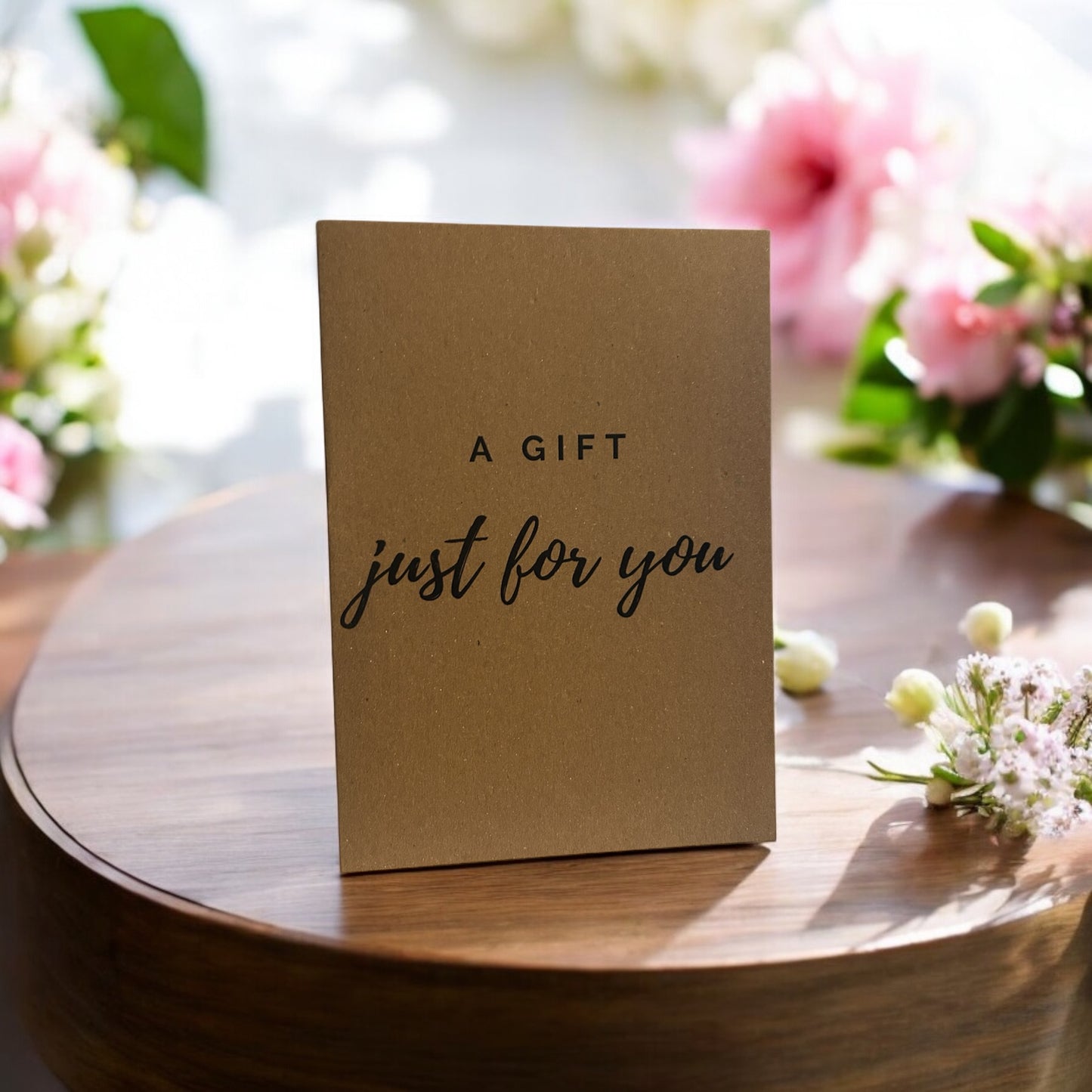 A Gift Just For You Personalised Occasion Card