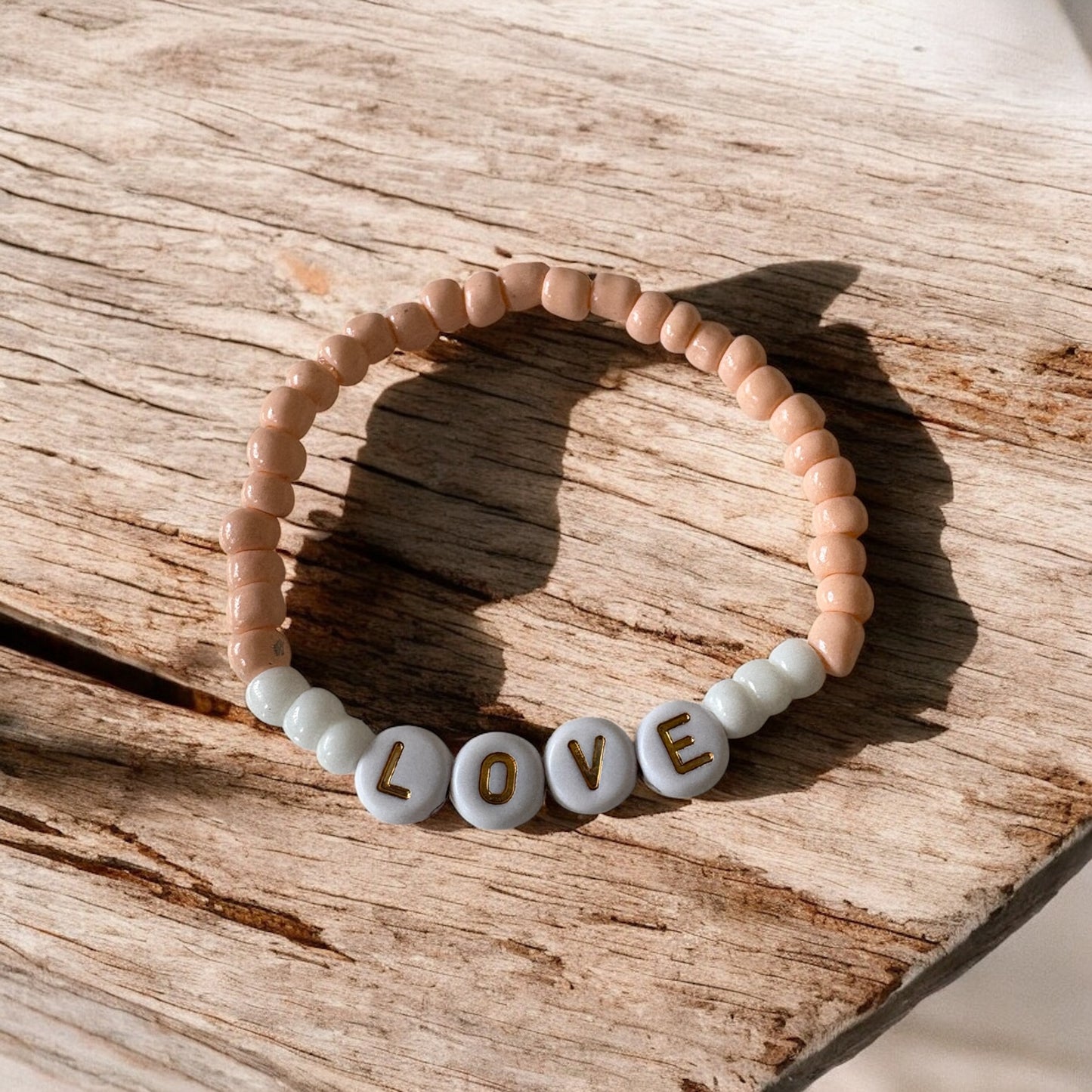 Love Beaded Bracelet
