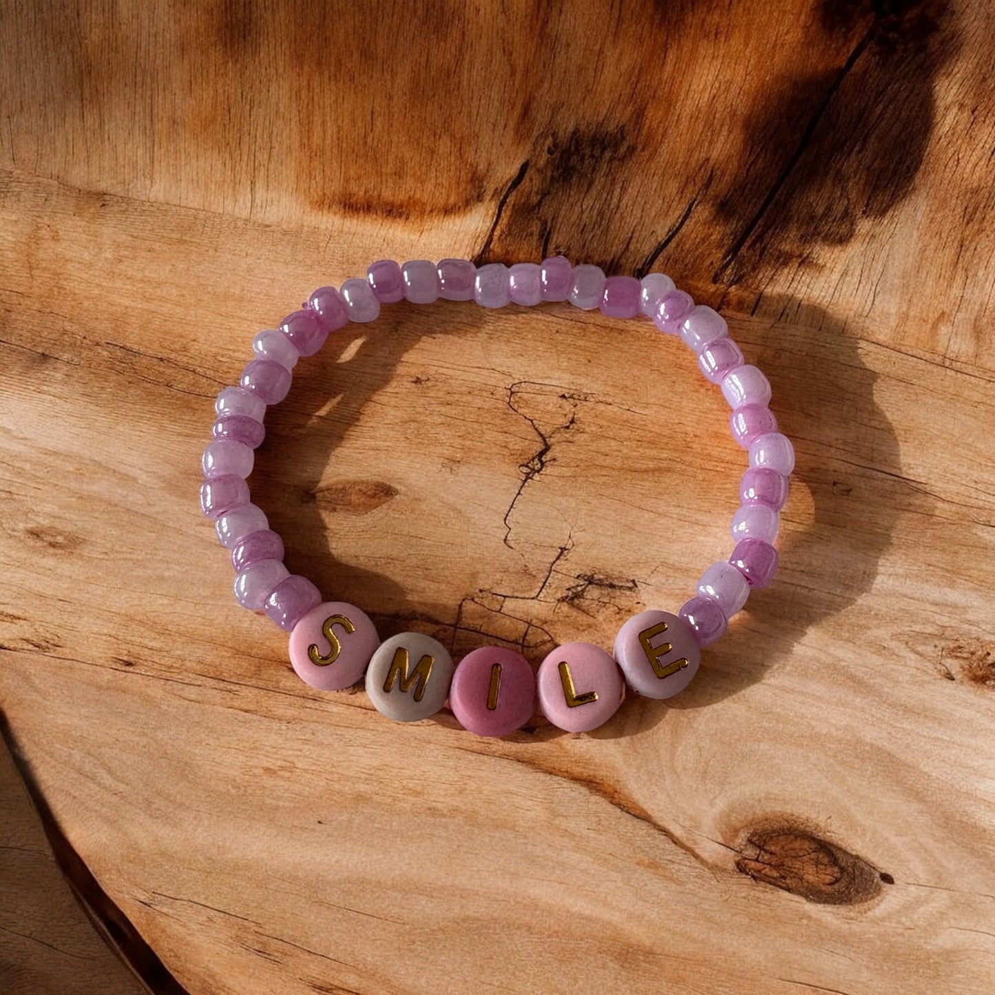 Smile Beaded Bracelet