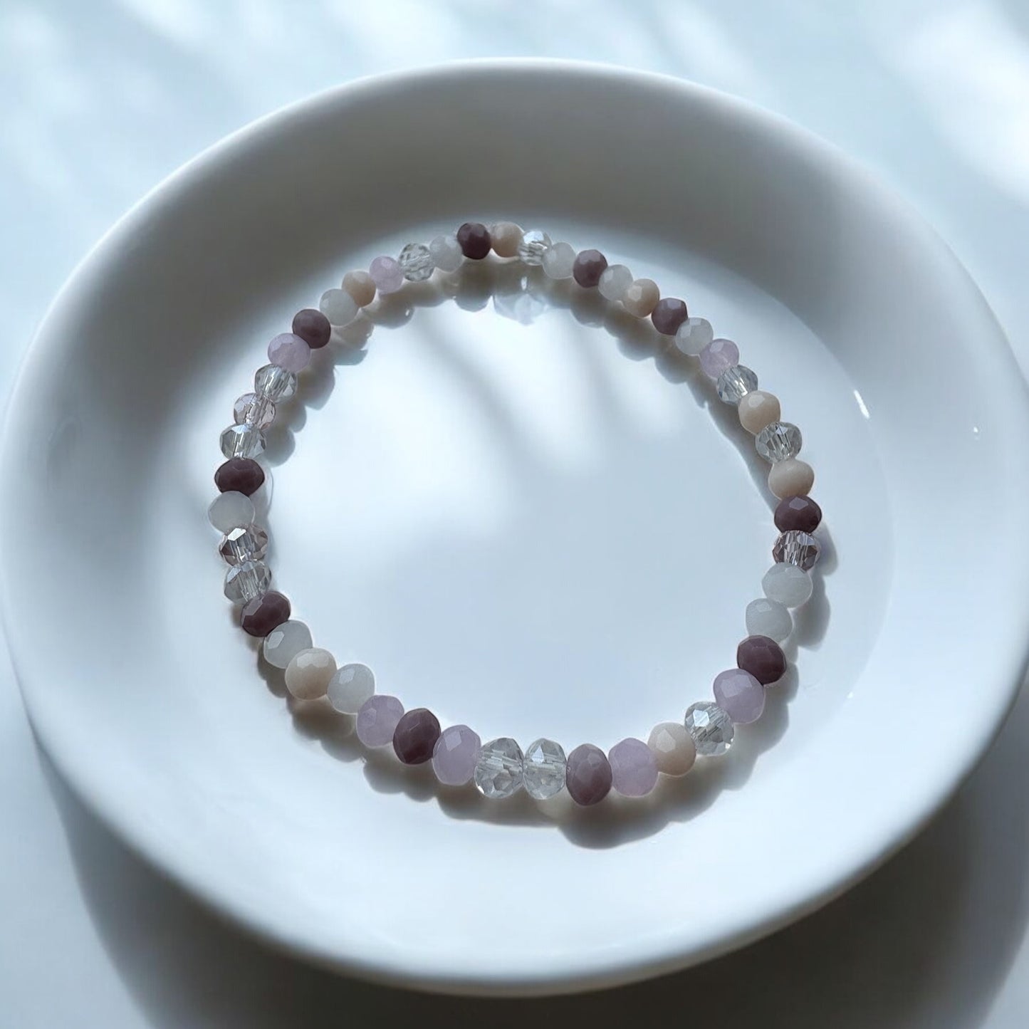 Lavender Dreams Beaded Bracelet