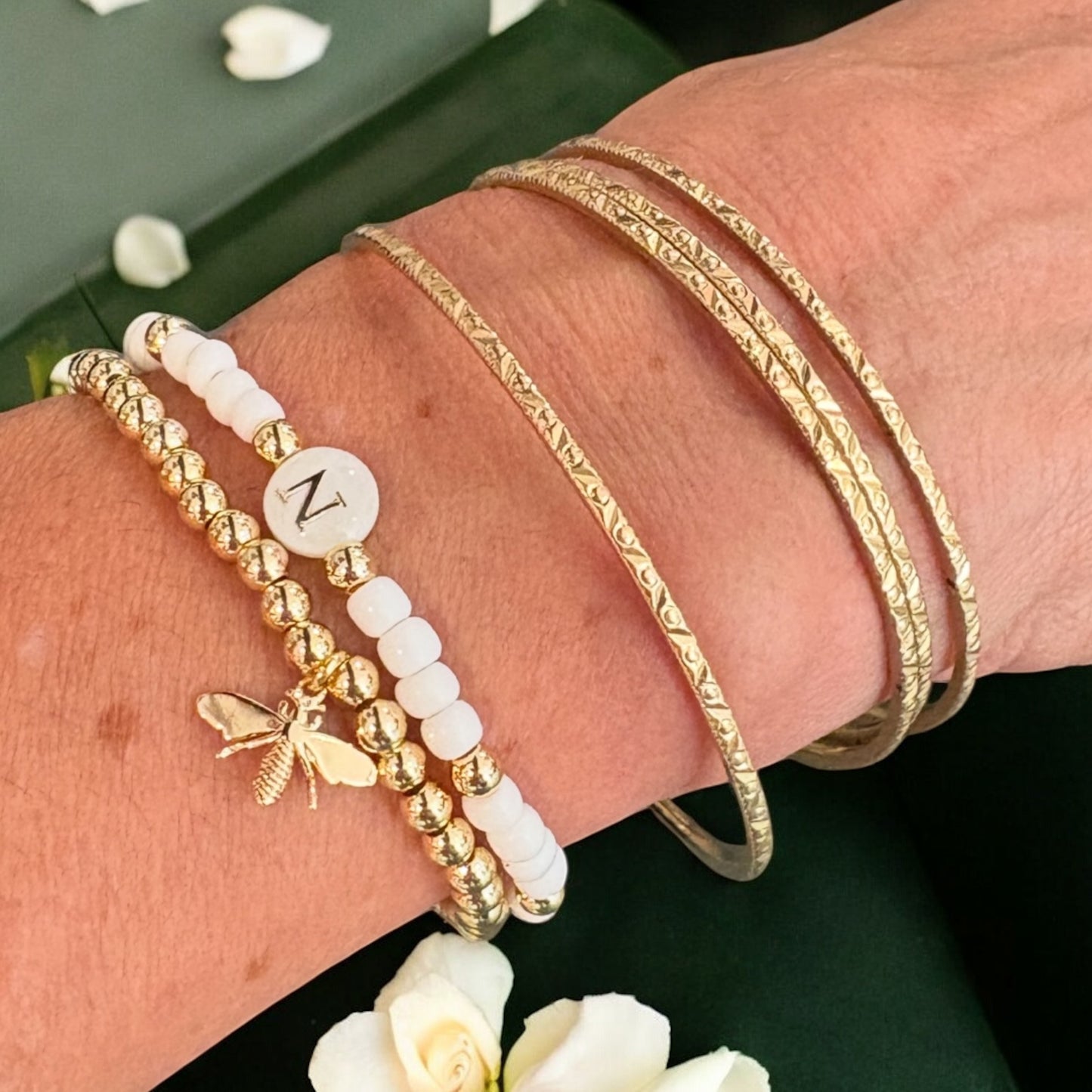 Personalised Ocean Veil Bracelet