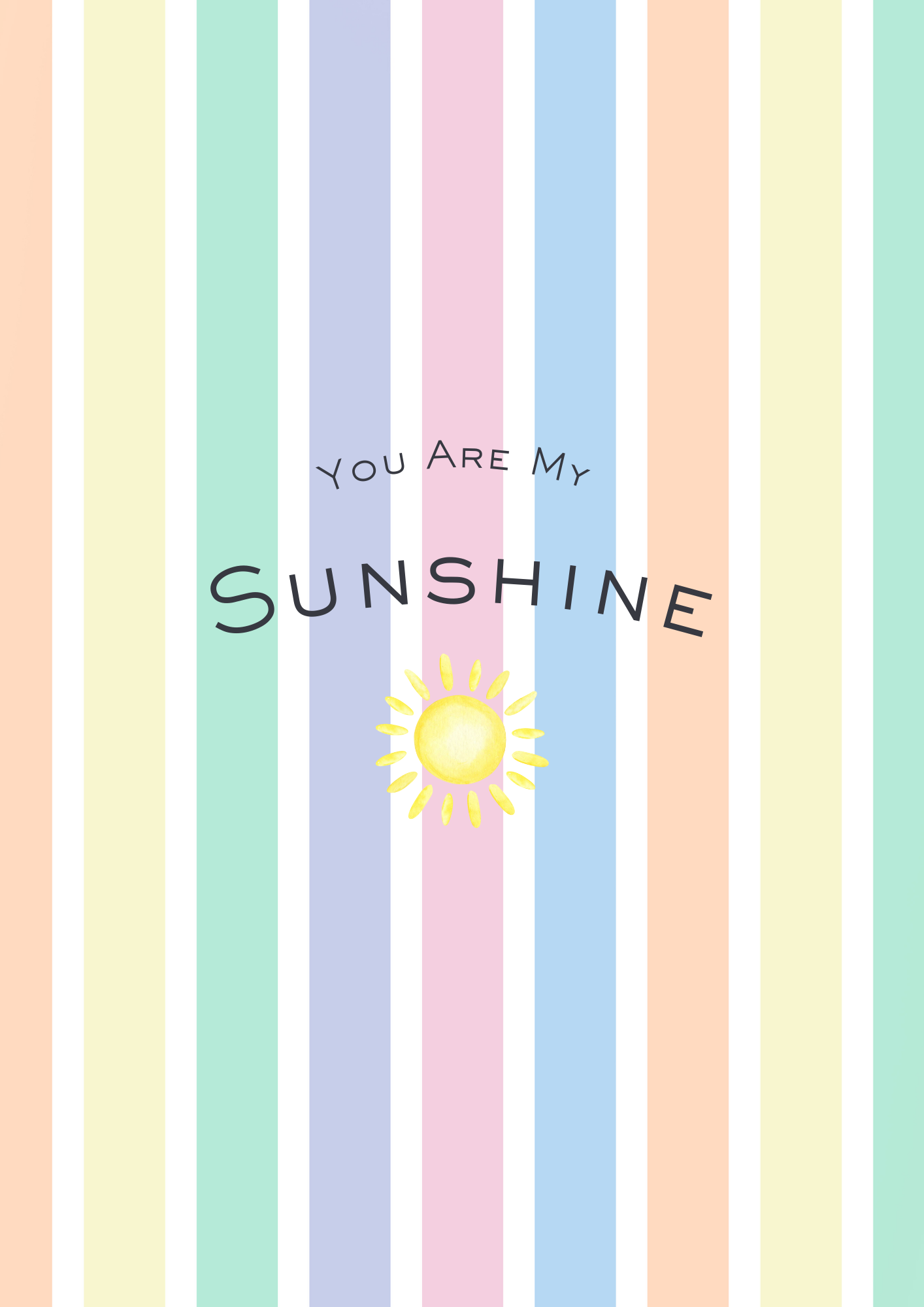 Your Are My Sunshine